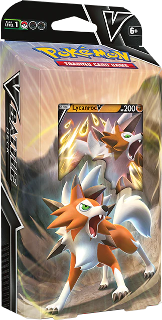 Pokémon V Battle Deck – Lycanroc V | 60 Cards TCG