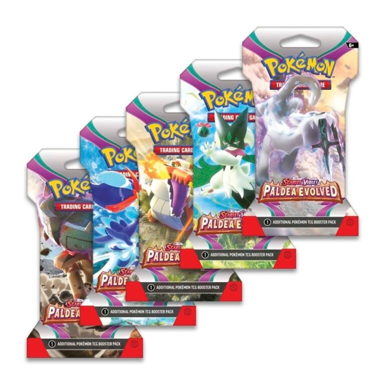 Pokémon TCG Paldea Evolved Sleeved Booster Pack