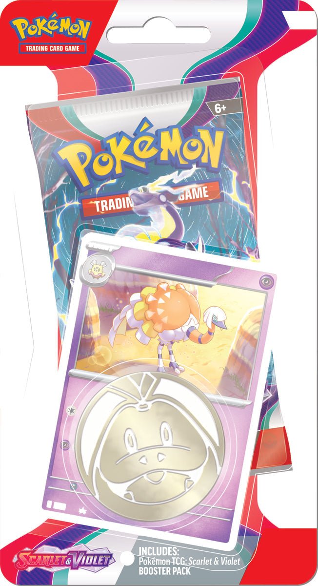 Pokémon Scarlet & Violet Base Set Checklane Pack – 1 Booster | Promo Card