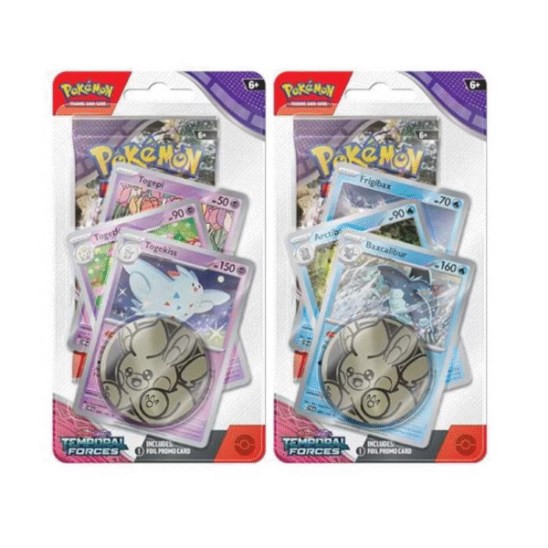 Pokémon TCG Scarlet & Violet: Temporal Forces Checklane Blister – 1 Random Variant