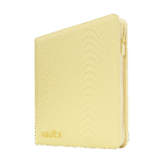 Vault X - 12-Pocket Exo-Tec® Zip Binder - Pastel Yellow