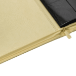 Vault X - 12-Pocket Exo-Tec® Zip Binder - Pastel Yellow