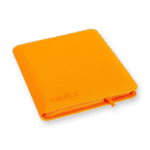 Vault X - 12-Pocket Exo-Tec® Zip Binder - Neon Orange