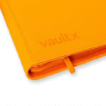 Vault X - 12-Pocket Exo-Tec® Zip Binder - Neon Orange