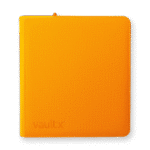 Vault X - 12-Pocket Exo-Tec® Zip Binder - Neon Orange