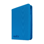 Vault X - 9-Pocket Exo-Tec® Zip Binder - Neon Blue