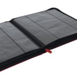 Vault X - 12-Pocket Exo-Tec® Zip Binder - Red