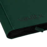 Vault X - 12-Pocket Exo-Tec® Zip Binder - Green
