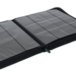 Vault X - 12-Pocket Exo-Tec® Zip Binder - Green