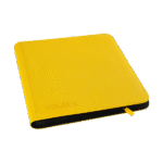 Vault X - 12-Pocket Exo-Tec® XL Zip Binder - Yellow