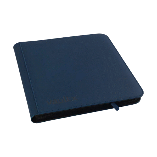 Vault X - 12-Pocket Exo-Tec® XL Zip Binder - Blue