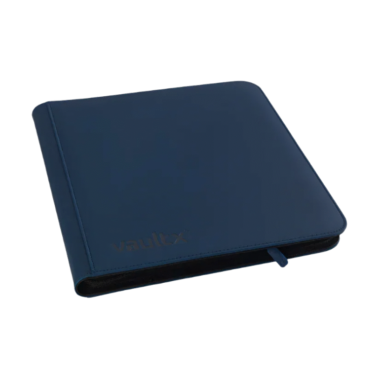 Vault X - 12-Pocket Exo-Tec® XL Zip Binder - Blue