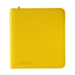 Vault X - 12-Pocket Exo-Tec® XL Zip Binder - Yellow