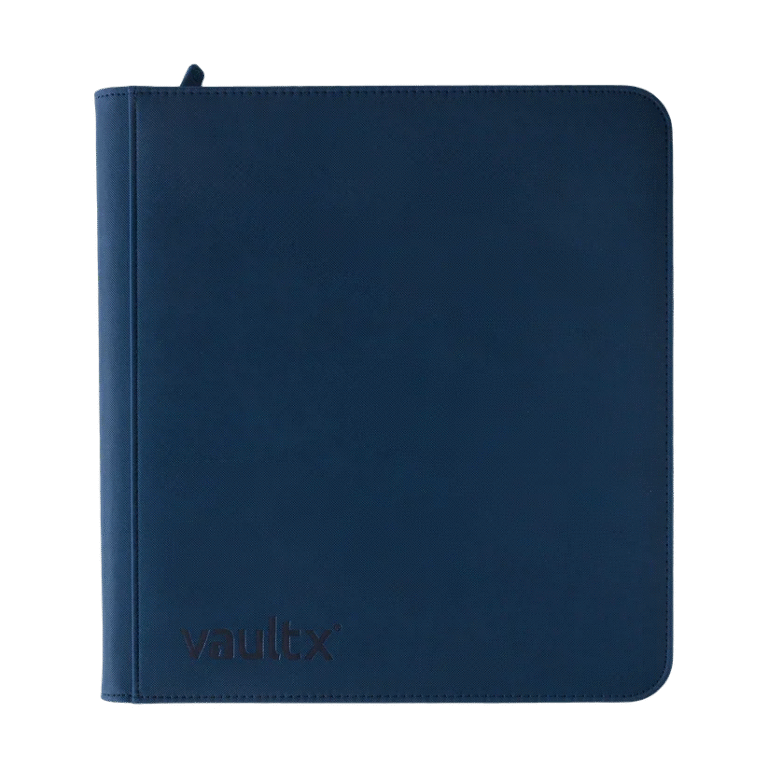 Vault X - 12-Pocket Exo-Tec® XL Zip Binder - Blue