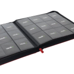 Vault X - 12-Pocket Exo-Tec® XL Zip Binder - Red