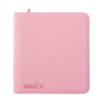 Vault X - 12-Pocket Exo-Tec® Zip Binder - Just Pink