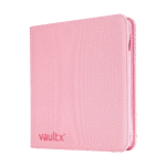 Vault X - 12-Pocket Exo-Tec® Zip Binder - Just Pink