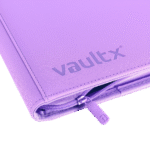 Vault X - 12-Pocket Exo-Tec® Zip Binder - Just Purple