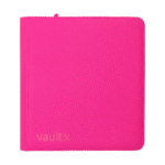 Vault X - 12-Pocket Exo-Tec® Zip Binder - Neon Pink