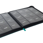 Vault X - 12-Pocket Exo-Tec® Zip Binder - Teal