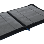 Vault X - 12-Pocket Exo-Tec® Zip Binder - Blue