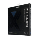 Vault X - 12-Pocket Exo-Tec® Zip Binder - Blue