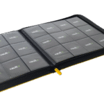 Vault X - 12-Pocket Exo-Tec® Zip Binder - Yellow