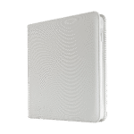 Vault X - 12-Pocket Exo-Tec® Zip Binder - White Edition