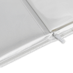 Vault X - 9-Pocket Exo-Tec® Zip Binder - White Edition